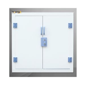 Lockable Polypropylene Safety Cabinet White Solvent Storage Cupboard