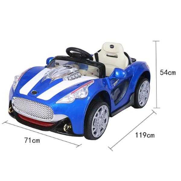 Remote Control Children Toy Electric Cars with Plastic Material and 550 *2 Motor