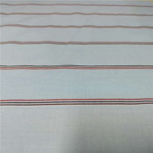 Garments 60X60 100% Cotton Yarn Dyed Stripe Fabric