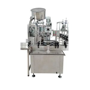 3000-10000bottles/hour Automatic Liquid Filling Machine Glass Bottle / Aluminium