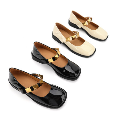 Buy Womens Flat Loafer Shoes Round Toe Comfortable With Leather Lining at wholesale prices