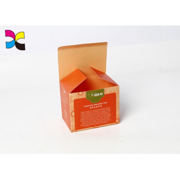 Tea Ball Personalised Packaging Boxes , Delicate Bar Code Sticker Product Box Printing
