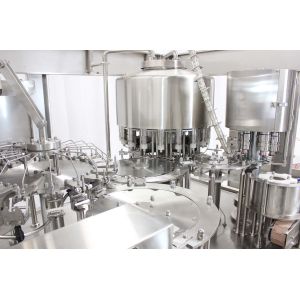 2000BPH Automatic Mineral Water Filling Machine 1800kg automatic water bottling