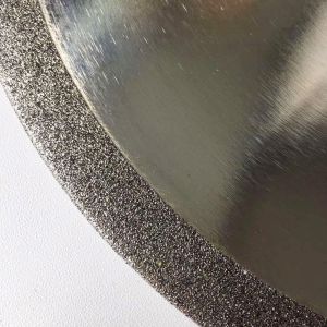 4mm Nickle Electroplated CBN Grinding Wheels Iron Casting