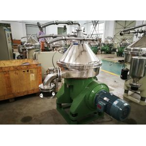 Customized Milk And Cream Separator Three Phase 2000-3000 L/H Capacity