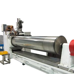 Low Carbon Steel Wire Mesh Welding Machine 6-40 PRM 2300MM Height HWJ300