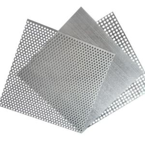 Stainless Steel Metal Plates with Round / Square /Hexagonal Holes