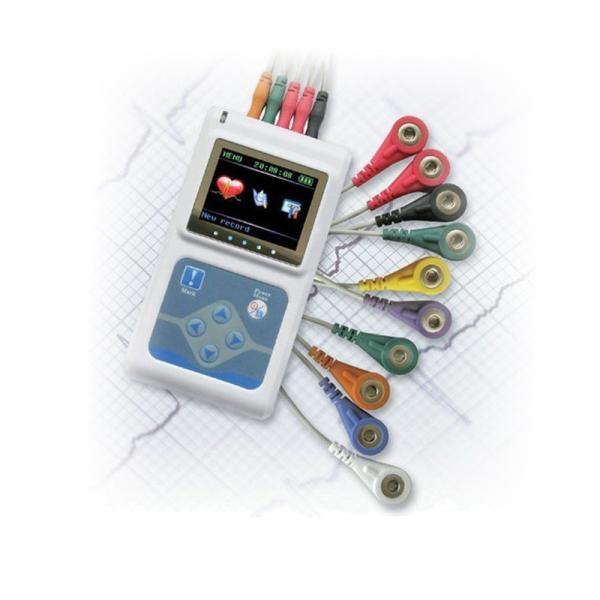 Buy Dynamic ECG System 3 Channel Holter ECG System with PC English Software for Family at wholesale prices