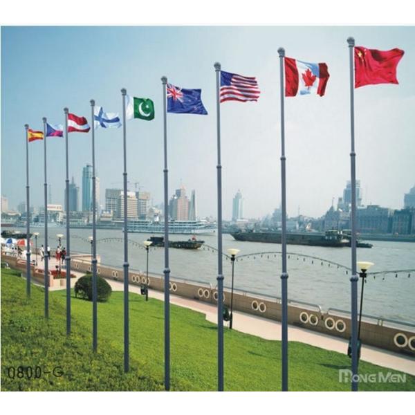 Buy Intelligent Automatic Telescopic Aluminum Flag Pole With Remote Control at wholesale prices