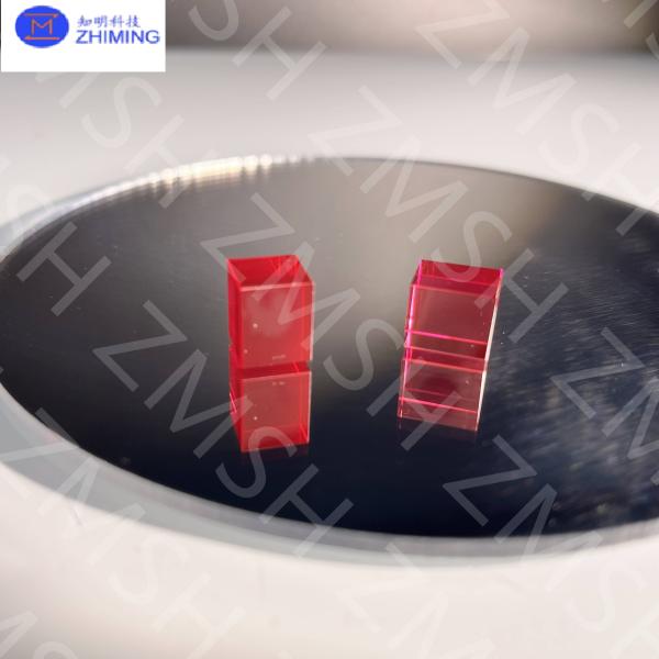 Synthetic Sapphire Al2O3 Ruby Padparadscha Light Pink Sapphire Gemstone Raw Material Used In The Jewelry Industry