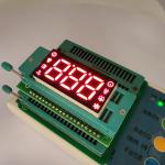 Red 3 digit 7segment LED Display for Refrigerator Controller