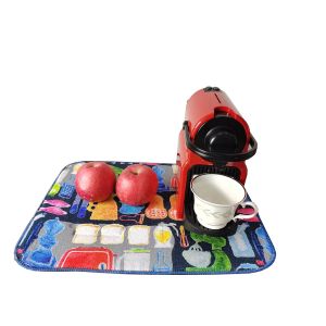 38x50cm Countertop Polyester Microfiber Dish Drying Mat