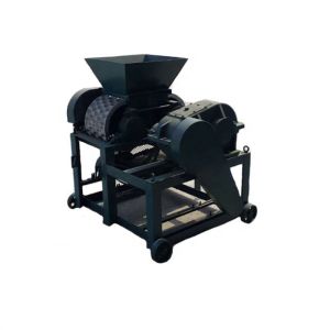 Double Roller Ball Press Small Briquette Machine 4kw
