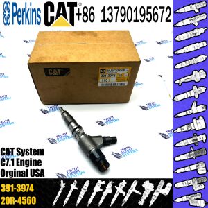 C-aterpillar Excavator Common Rail Fuel Injector 0445120348 20R-4560 391-3974