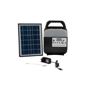 Portable 6 Volt Solar Home Lighting System Colorful Reading Lights With Solar