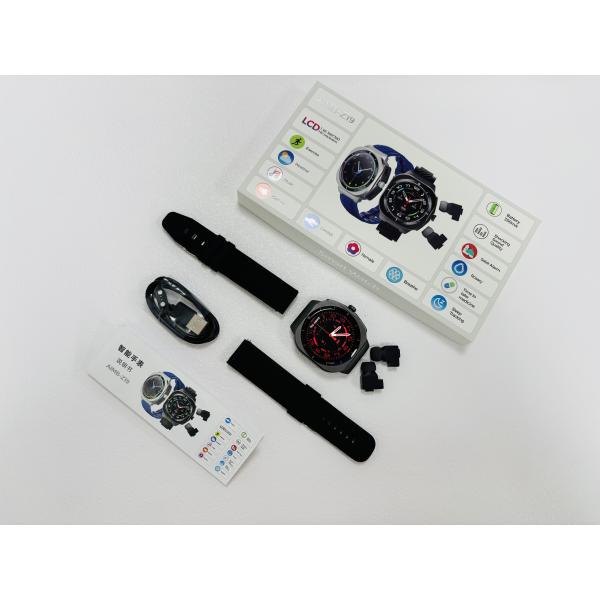 Z19 Smartwatch 2 In 1 Wireless With BT Calling Heart Rate Monitoring Silicone Band