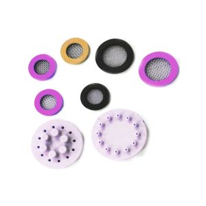 NSF61 KTW Rubber Bonding To Metal Rubber Ring Wire Mesh Filter Disc