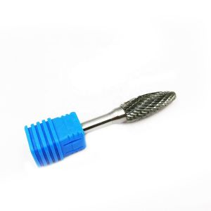 Polished Cylindrical Carbide Burr 6mm Shank 45mm Length Rasp Drill Bit