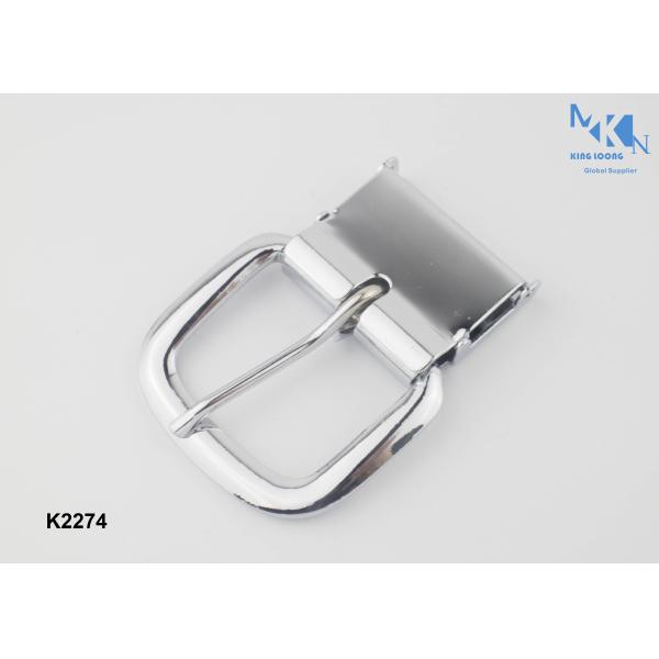 Buy Screw Type Metal Strap Buckles , Professional Leather Belt Pin Buckle at wholesale prices