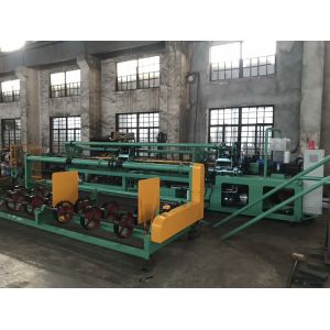 Automatic Diamond Mesh Chain Link Fence Machine for Cyclone Wire