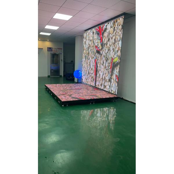 Anti Stress Floor Tile Screen P5.2 Indoor LED Display Screen With Interactive
