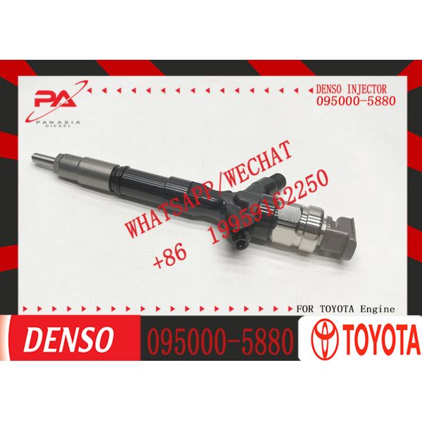 New 095000-5880 Diesel Injector 23670-30050 for HIACE 2KD 1KD 2KD-FTV Fog Light for Toyota Hilux D4D 3.0 1KD for Rav4 2006-2008