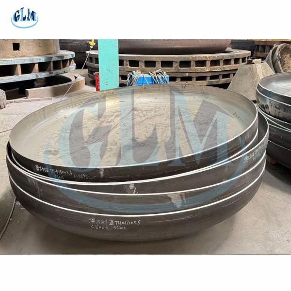 Buy SA516Gr.60N + SS316L Cladding Semi  Ellipsoidal 2 1 Dish Heads at wholesale prices