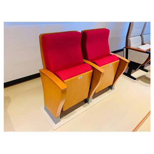 Buy Aluminum Leg 580mm Conference Room Auditorium Theater Seating at wholesale prices