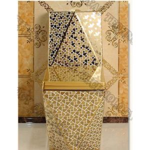 Ceramic Toilet Gold Coating Equipment , TiN Gold Basin Plating Machine