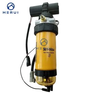 Fuel Filter Oil Water Separator Assembly 361-9554 3619554 for 414E 416D 416E