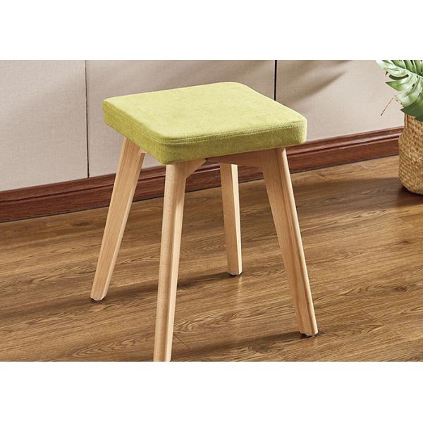 Buy Soft Upholstered Modern Dressing Stool Chair With Solid Wood Frame at wholesale prices