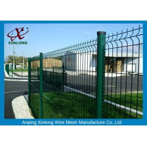 PVC Coated Bending Welded Wire Mesh Fence For Garden And Home