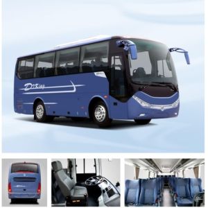 24 - 35seats Luxury Coach Bus , Dongfeng Public Passenger Transport Bus