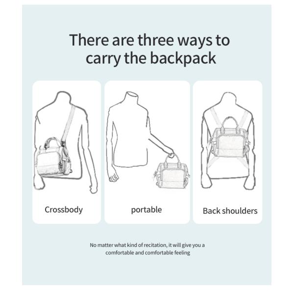 diaper bag mommy bag new fashion multifunctional large capacity baby bag