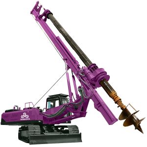 Heavy Rotary Drilling Rig Equipment Hydraulic Borehole Pile Machine