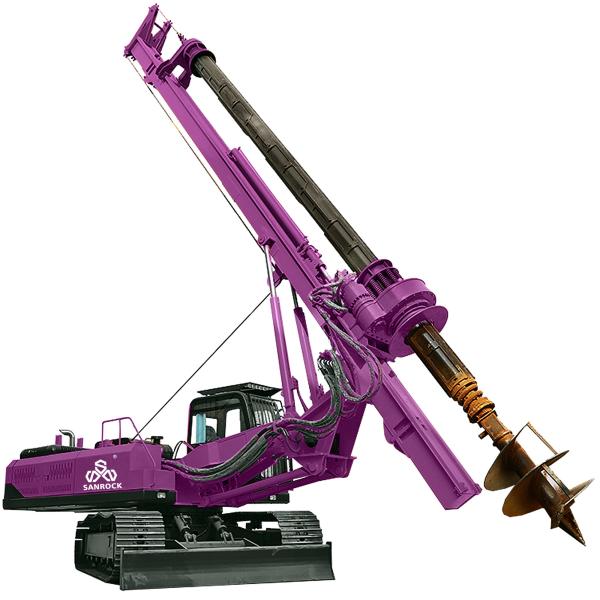 Rotary Drilling Rig Pile Foundation Construction Machine Hydraulic Rotary Drilling Rig