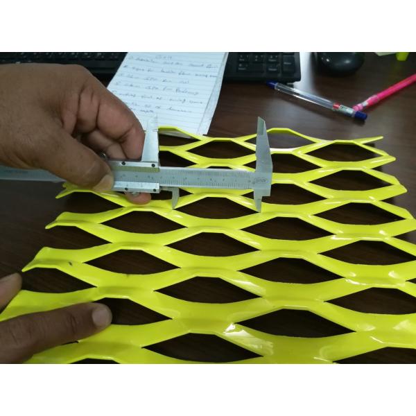 Aluminium Expanded Metal Sheet 20mm Strand Width Expanded Metal Sheet Roll