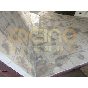 Alumina ceramic rubber composite lining zirconium ZTA zirconium aluminum