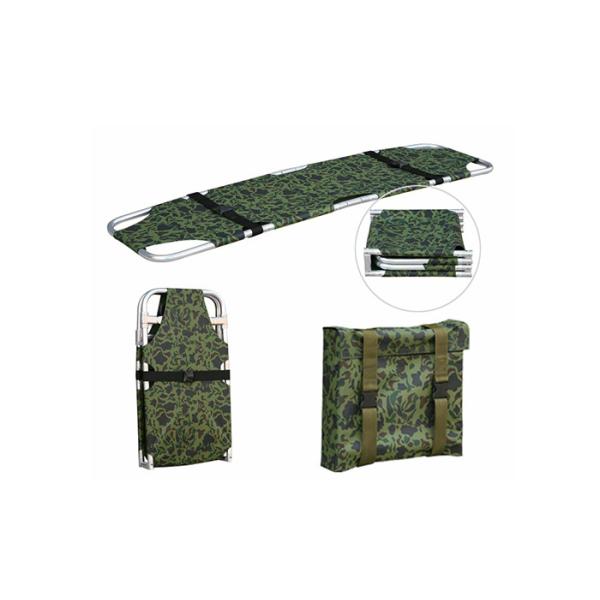 Buy Double Folding Military Collapsible Stretcher With Carry Bag at wholesale prices