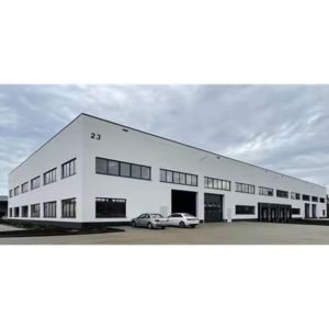 Fast Construction Hall Car 4S Showroom Prefabricated Steel Structure Building