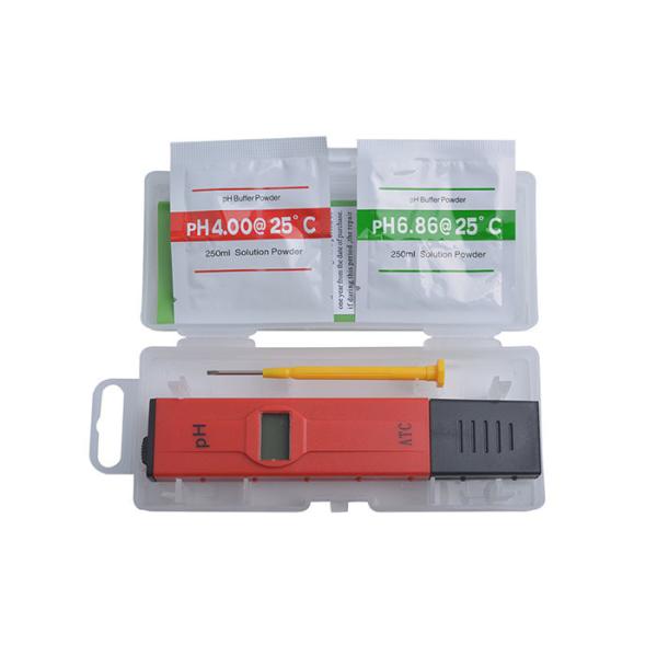 Buy Hydroponic Laboratory Digital PH Meter , PH 6.86 Pocket Conductivity Meter at wholesale prices