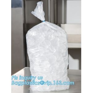 WICKETEDice pop plastic packaging ldpe flat clear polythene bags recycling