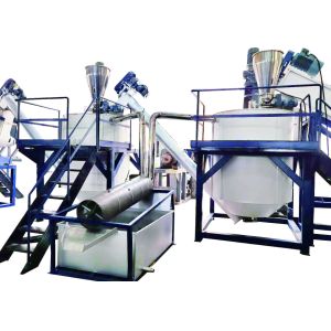 PP HDPE Plastic Washing Recycling Machine / Milk Bottle Recycling Washing