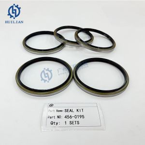 Excavator Seal Kit 456-0195 114mm Outer Diameter Lip Type Seal For 336 GC 328D