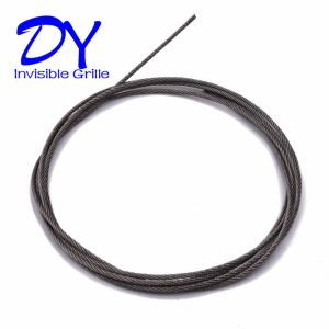 316 Wire Nylon Coating2.0mm Balcony Invisible Grille CombinationSecurity