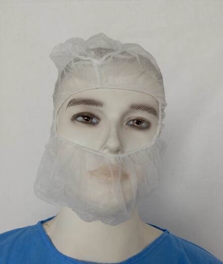 Breathable Surgical Hood Cap , Disposable Surgeon Cap Non Woven Light Weight