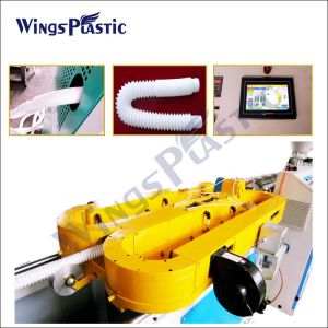 Plastic Expansible Flexible Hose Making Machine, PP Shrinking Pipe Extrusion