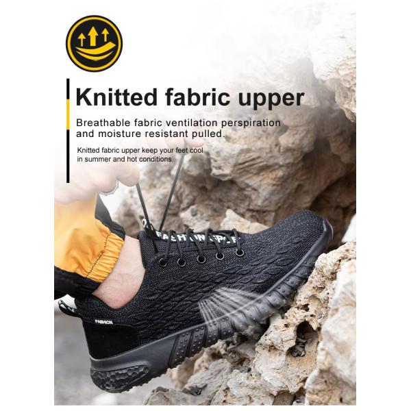 Lightweight SBP Safety Shoes Comfortable Fashion Sport Shoes Grey