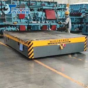 Industrial Heavy Load Transportation Made Easy with the Trackless Transfer Cart