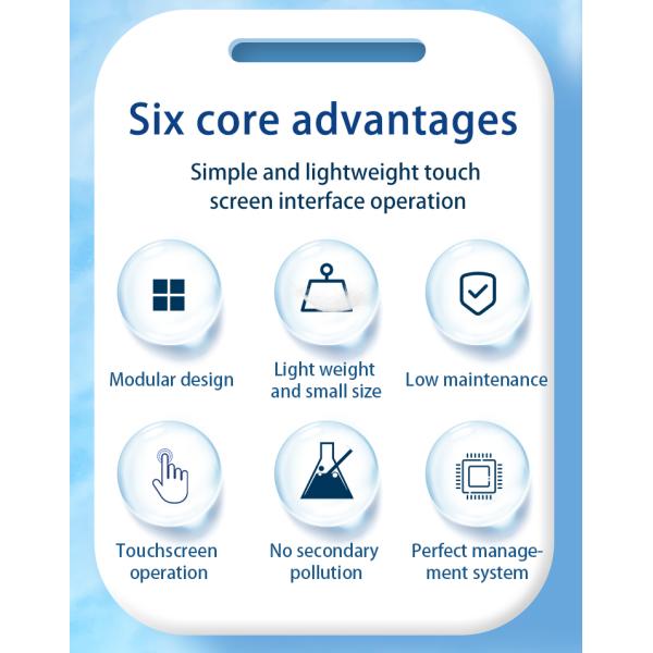 PH ORP EC TDS Salinity DO FCL Turbidity Analyzer for Monitoring of Swimming Pool Water